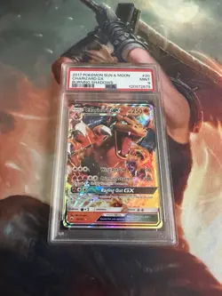 2017 Pokemon Charizard GX 20/147 Holo Ultra Rare Burning Shadows - PSA 9 - Image 1