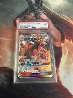 2017 Pokemon Charizard GX 20/147 Holo Ultra Rare Burning Shadows - PSA 9 - Image 2