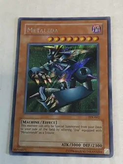Yugioh Metalzoa TFK-002 Secret Rare NM - Image 1