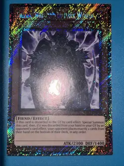 YuGiOh! Sillva, Warlord of Dark World RA03-EN158 Platinum Secret Rare 1st Ed - Image 1