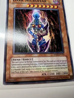 YuGiOh - Dark Necrofear - RP02-EN042 - Super Rare Holo Full Foil Bleed Misprint - Image 2