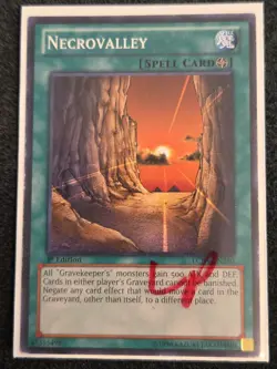 Necrovalley, LCJW-EN260, 1st Edition, LP, Yugioh Common - Image 1