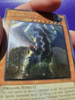 *CUSTOM* Judgment Dragon Ultimate Rare Unl Edition TU01-EN000 NM Yugioh - Image 4