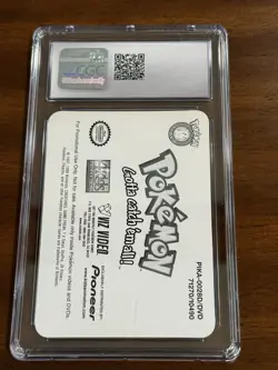Blastoise Pokemon Viz Home Video Promo Lenticular Card CGC 9.5 - Image 2