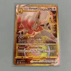 Pokemon TCG Hisuian Zoroark VSTAR Lost Origin 213/196 Regular Secret Rare Card - Image 1