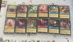 Disney Lorcana Fabled Lot Common And Uncommonn Complete Set of 126 Cards Mint - Image 1