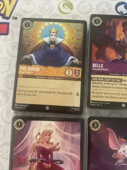 Disney Lorcana Fabled Lot Common And Uncommonn Complete Set of 126 Cards Mint - Image 2