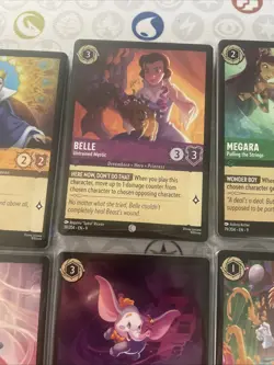 Disney Lorcana Fabled Lot Common And Uncommonn Complete Set of 126 Cards Mint - Image 3