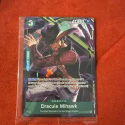 Dracule Mihawk (Illustration Box Vol.4) ST12-003 One Piece Promotion Cards Foil - Image 1