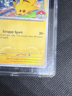 Pikachu 190 Sv: Scarlet & Violet Promo Cards Regular- CGC PRISTINE 10 - Image 3