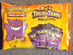 POKEMON TCG HALLOWEEN TRICK OR TRADE PKG/40 TRADING CARD PACKS BOOSTER BUNDLE - Image 1