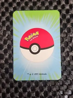 Eevee Pokemon 1999 Mini Deck Playing Cards 2.5x1.75in Seven Of Diamonds Green - Image 2