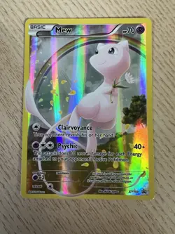 Mew XY Generations XY110 Black Star Promo Pokemon Card LP MP - Image 1