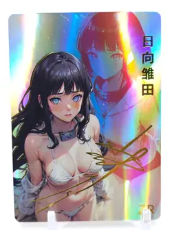 Goddess Story - Anime Waifu Custom Trading Card - Hinata Uzumaki - Image 1