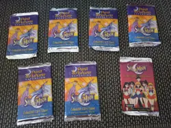 Lot Of 7 Sailor Moon Collectible Card Game Packs - Image 1