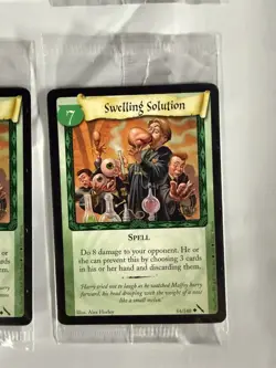Harry Potter TCG Lot 3 Cards 22 Total Individually Wrapped 2002 Wizards - Image 2