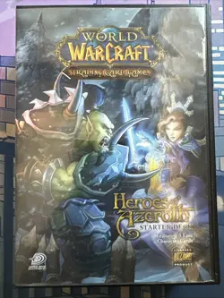 World of Warcraft TCG Heroes of Azeroth Starter Deck Trading Cards W/ Rulebook - Image 1