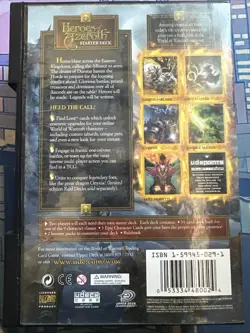 World of Warcraft TCG Heroes of Azeroth Starter Deck Trading Cards W/ Rulebook - Image 2