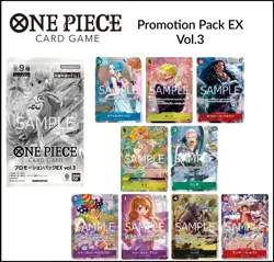ONE PIECE CARD GAME ~ Promotion Pack EX Vol.3 [presale] - Image 1