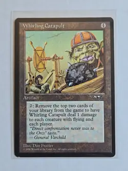 Whirling Catapult - Alliances - MP - MTG Magic - Uncommon - Artifact - Image 1