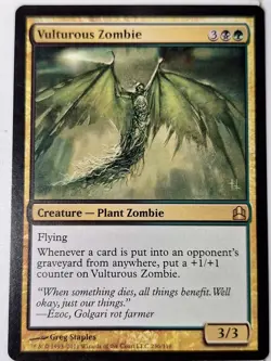 Vulturous Zombie - Commander: 2011 - Magic the Gathering MTG Nice! - Image 1
