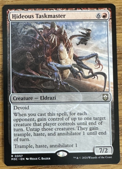 MTG Modern Horizons 3 Commander, Hideous Taskmaster - Image 1