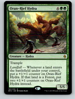 Magic the Gathering Oran-Rief Hydra Battle for Zendikar MTG Free Shipping! - Image 1