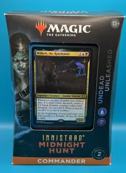 Undead Unleashed Innistrad Midnight Hunt Commander Deck MTG Magic the Gathering 630509987153 - Image 1