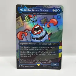 Mr. Krabs, Penny Pincher - Charix, the Raging Isle #1927 FOIL MTG Secret Lair - Image 1