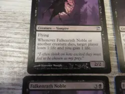4x Falkenrath Noble - Innistrad - NM - English - OOP MTG Vampire Deck - Image 2