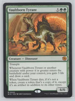 Vaultborn Tyrant Normal M Outlaws of Thunder Junction: The Big Score 20 NM - Image 1