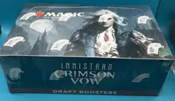Magic: The Gathering Innistrad: Crimson Vow Draft Booste Box - 36 Packs 630509993475 - Image 1