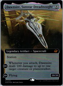 Dawnsire, Sunstar Dreadnought (Extended Art) M Edge of Eternities 351 NM - Image 1