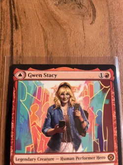 MTG Gwen Stacy Marvel's Spider-Man Foil Mythic - Image 3