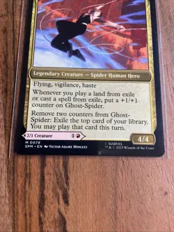 MTG Gwen Stacy Marvel's Spider-Man Foil Mythic - Image 5