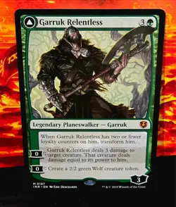 magic the gathering - Garruk Relentless - Garruk, the Veil-Cursed - Mythic - Image 1