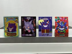 Pokemon Gengar Lot Pokemon Lot of 21 Cards and Stickers PSA Gengar Lot - Image 4