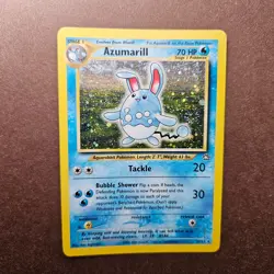 Azumarill 2/111 Pokemon Neo Genesis Unlimited Holo Rare - MP - Image 1