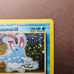 Azumarill 2/111 Pokemon Neo Genesis Unlimited Holo Rare - MP - Image 3
