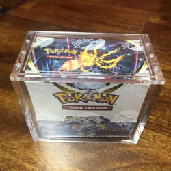 Pokemon TCG sliver Tempest Booster Box W/ Acrylic case - Image 2