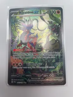 Koraidon ex 247/198 - Scarlet & Violet Special Illustration Rare Pokemon TCG NM - Image 2