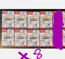 Pokemon TCG Prismatic Evolutions Booster Bundles Lot Of 8 Factory Sealed New - Image 1