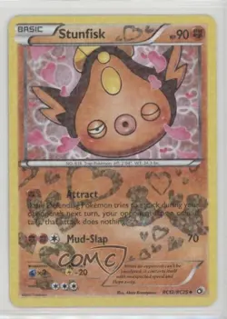 Stunfisk Pokemon Black & White Legendary Treasures Radiant Collection #RC12 - Image 1