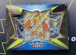 Pokemon TCG Sword & Shield Shining Fates Cramorant V + Eldegoss V Box Sealed - Image 1
