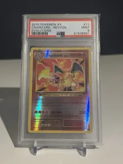 2016 Pokemon Charizard 11/108 Holo XY Evolutions - PSA 9 - Charizard Holo PSA 9 - Image 1