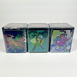 3 Pokemon TCG: Stacking Tins (Q1 2025) - New Sealed 3 Packs, 2 Stickers w/ Tin - Image 1