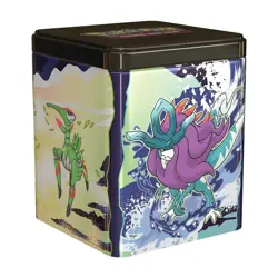 3 Pokemon TCG: Stacking Tins (Q1 2025) - New Sealed 3 Packs, 2 Stickers w/ Tin - Image 3