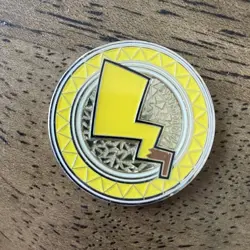 Pikachu Metal Coin Pokemon TCG XY Premium Trainer's Collection Box 2017 - Image 2