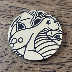 Pokemon Coin - Dragonite Gold Holo - Image 1