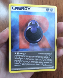 Pokemon TCG R Energy EX Team Rocket Returns 95/109 uncommon non-holo 2004 NM - Image 3